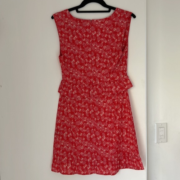 Nightwalker Mini Elsa Dress in Scarlet floral print size S - Picture 3 of 12